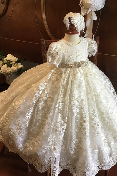 Adriana - Heirloom Christening Gown