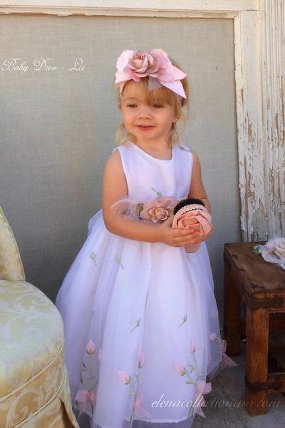 Baby Girl Organza Dress - Liza