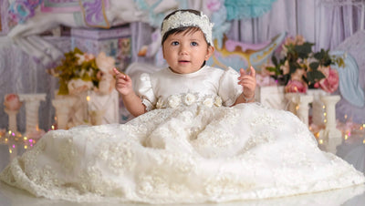 Claudette - Heirloom Christening Gown