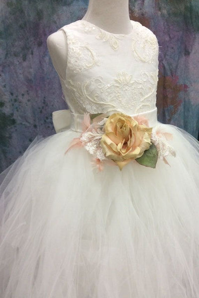 Flower Girl Tutu Dress - Bella