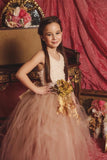 Blush Tutu Dress - Flower Girl - Liz