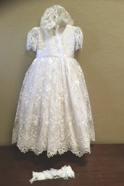 Adriana - Heirloom Christening Gown