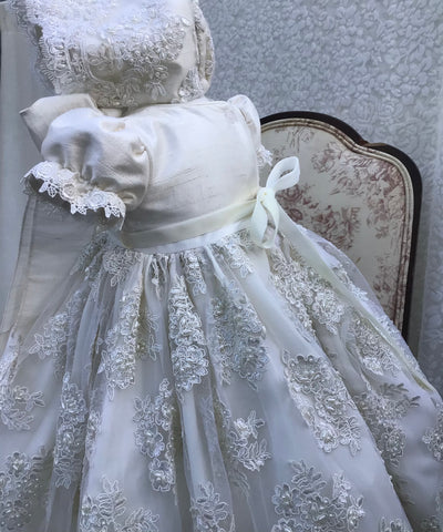 Claudette - Heirloom Christening Gown