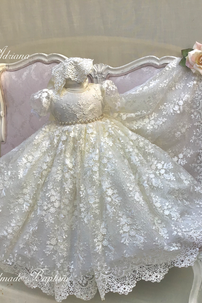 Adriana - Heirloom Christening Gown