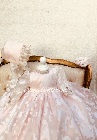 Eleanor Baptism Silk Gown - Heirloom Christening Gown