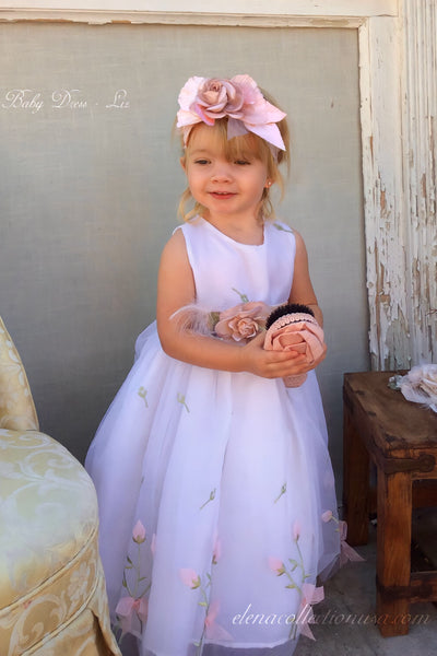 Baby Girl Organza Dress - Liza