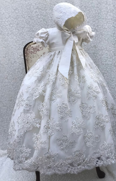 Claudette - Heirloom Christening Gown