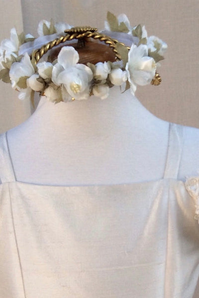 Communion Silk Dress - Maria