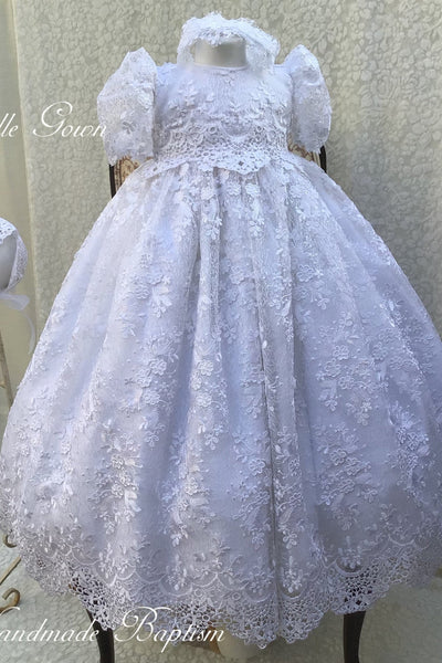 Adriana - Heirloom Christening Gown