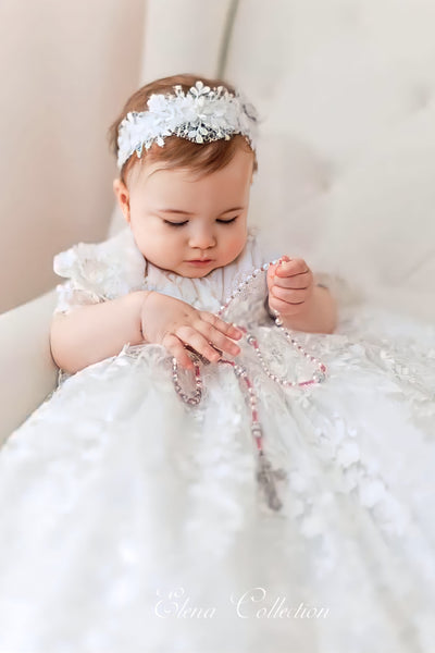 Adriana - Heirloom Christening Gown
