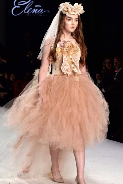 Bridal Tulle Skirt and Corset - Amy