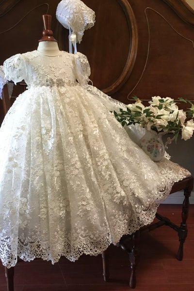 Adriana - Heirloom Christening Gown