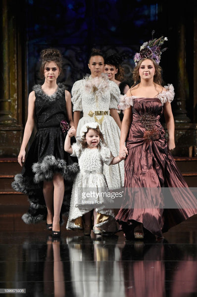 Foxy - Winter Fur Dress NYFW Runway