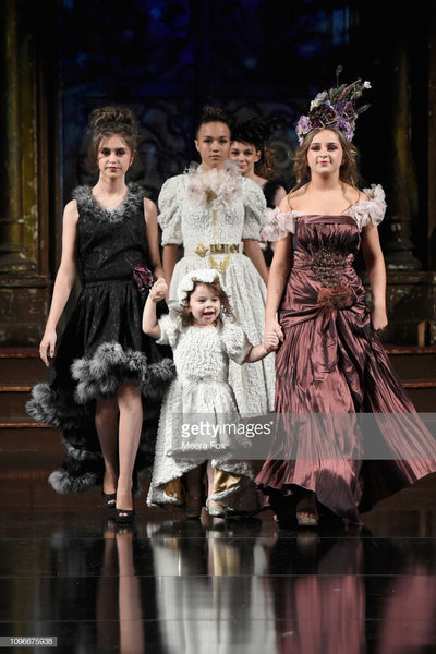 Foxy - Winter Fur Dress NYFW Runway