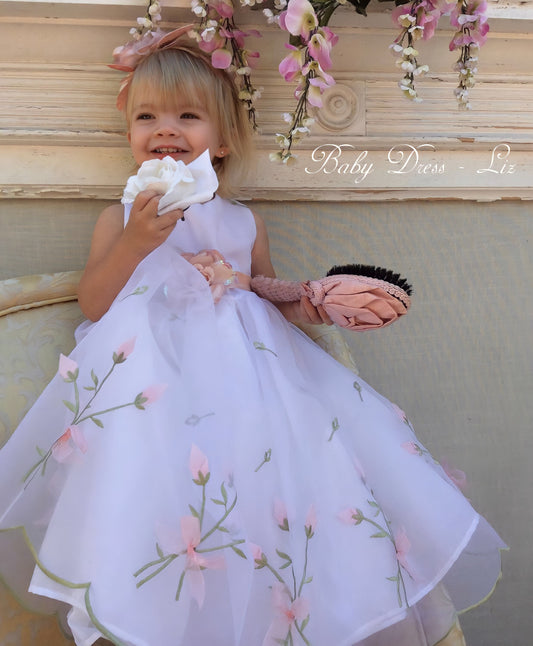 Baby Girl Organza Dress - Liza