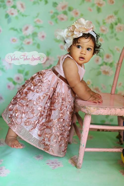 Nikita Baby Girl Dress - Photo prop - Special Occasion - ElenaCollection
- 1