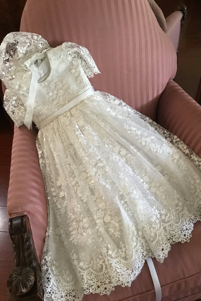 Adriana - Heirloom Christening Gown