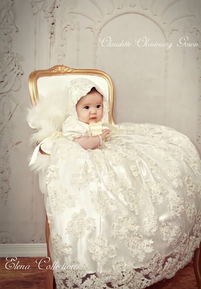 Claudette - Heirloom Christening Gown