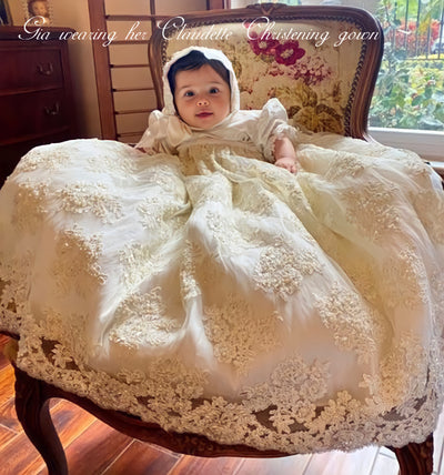 Claudette - Heirloom Christening Gown