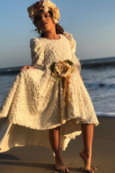 Gabriela - Faux Fur Dress