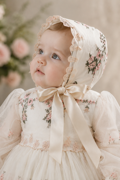 The Rosalie Heirloom Christening Gown
By Elena Collection