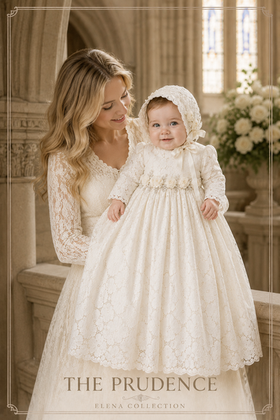The Prudence Christening Gown & Bonnet