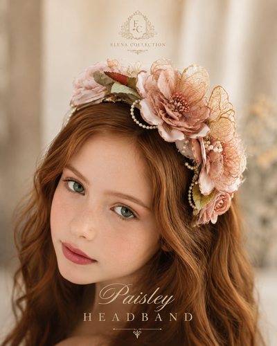 Paisley - Headband Floral Couture