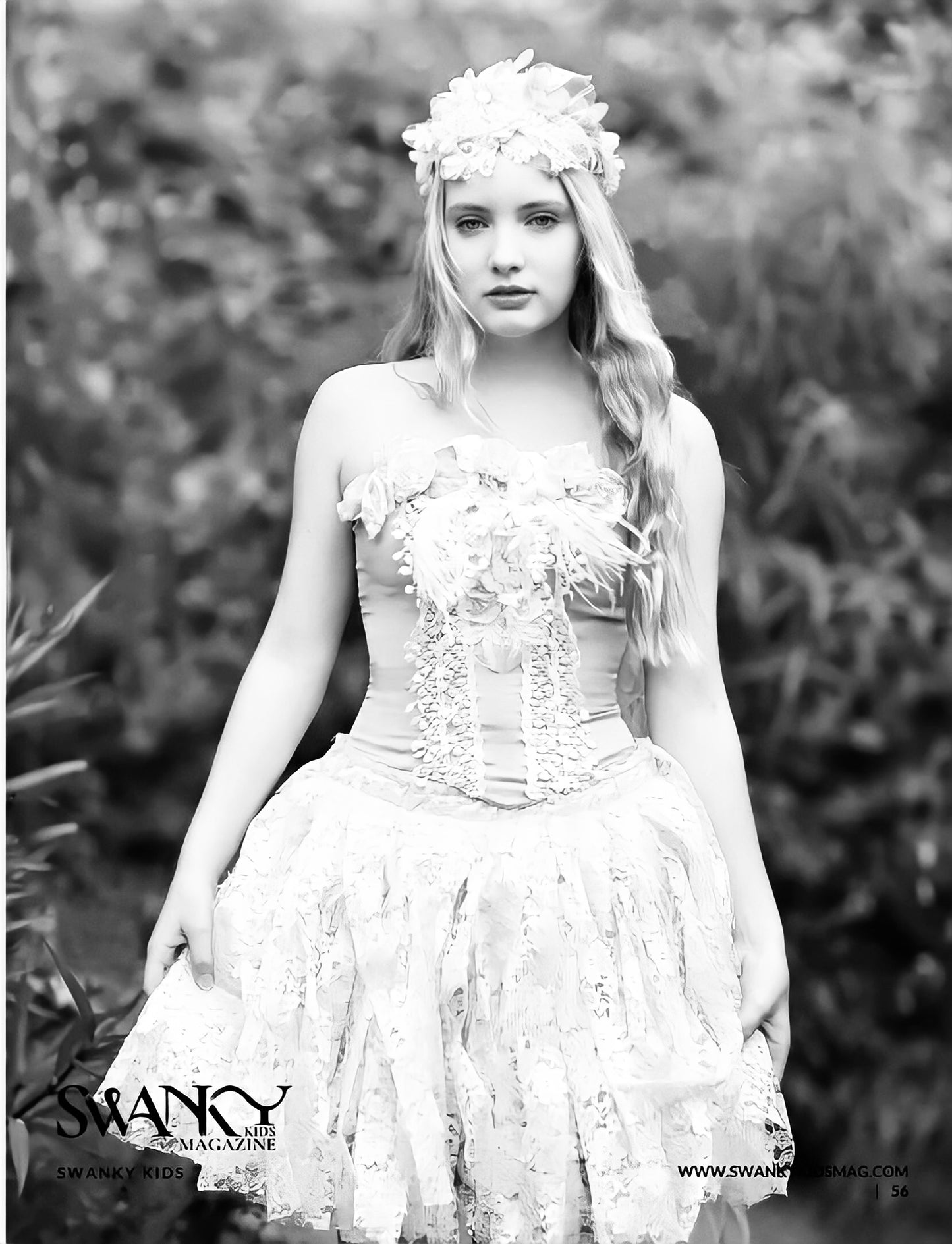 Sustainable Floral Lace Corset Top Handcrafted – Barbie