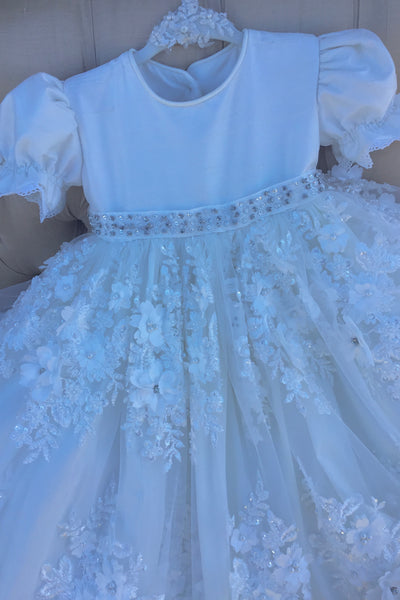 Damiana - Baptism Gown  - Heirloom Christening Gown