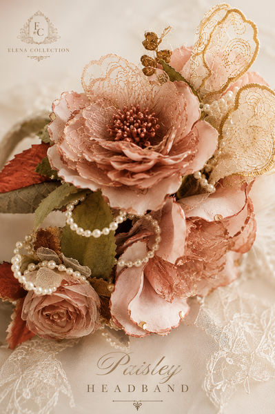 Paisley - Headband Floral Couture