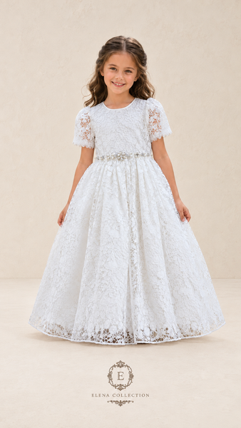 THE OLIVIA | COUTURE FLOWER GIRL DRESS