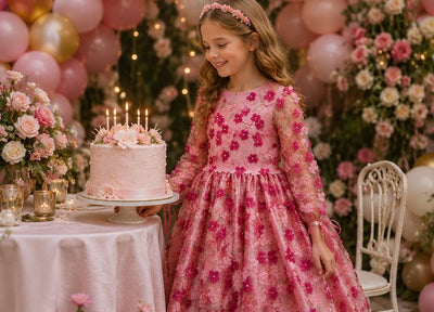 The Rosalie Bloom Gown

Couture Floral Flower Girl Dress | One of One | Ready to Ship