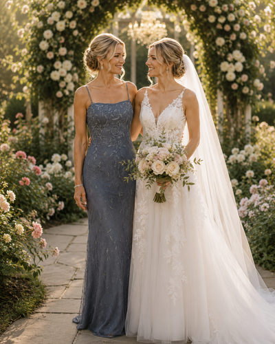 The Eleanor Gown
Vintage Silk Hand-Beaded Evening Gown | Elena Collection Archive