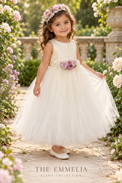 The Emmelia | One-of-a-Kind Archival Silk & Tulle Dress