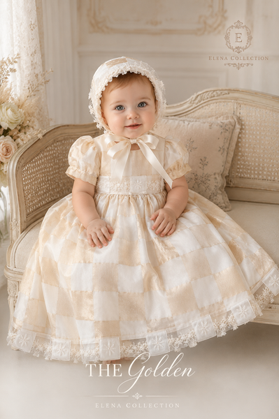 Golden  - Heirloom Christening Gown