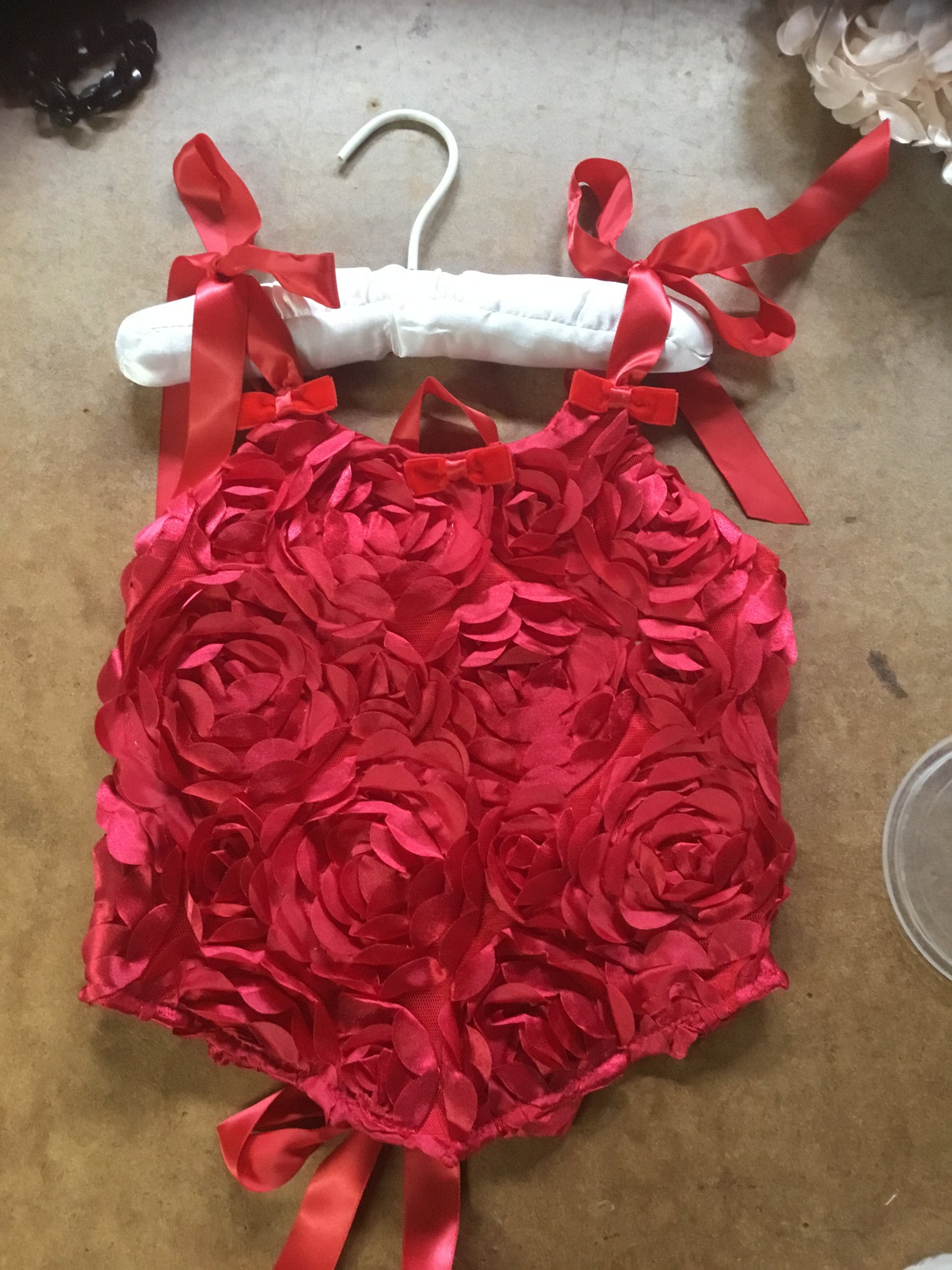 Girls Roses Top - Ellie