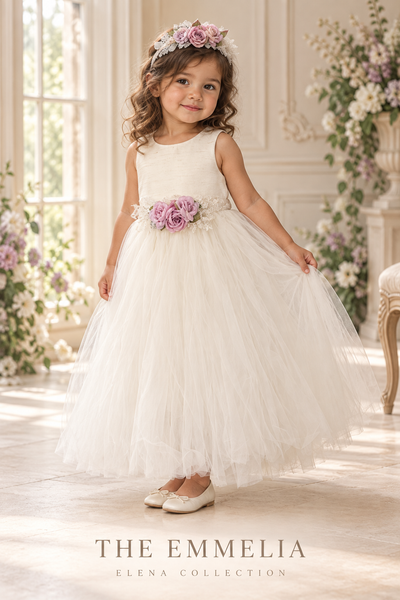 The Emmelia | One-of-a-Kind Archival Silk & Tulle Dress