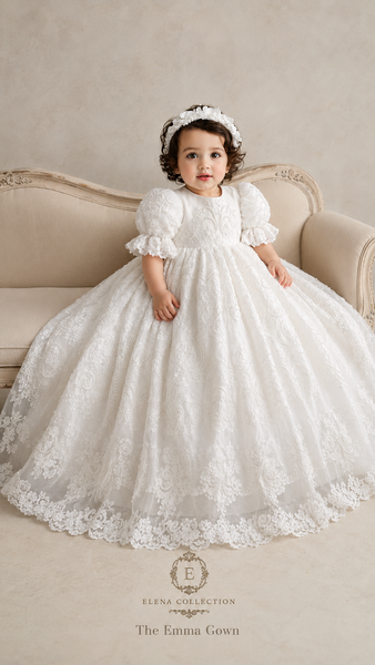 Emma  - Heirloom Christening Gown