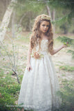 Silk Communion Dress - Gracie