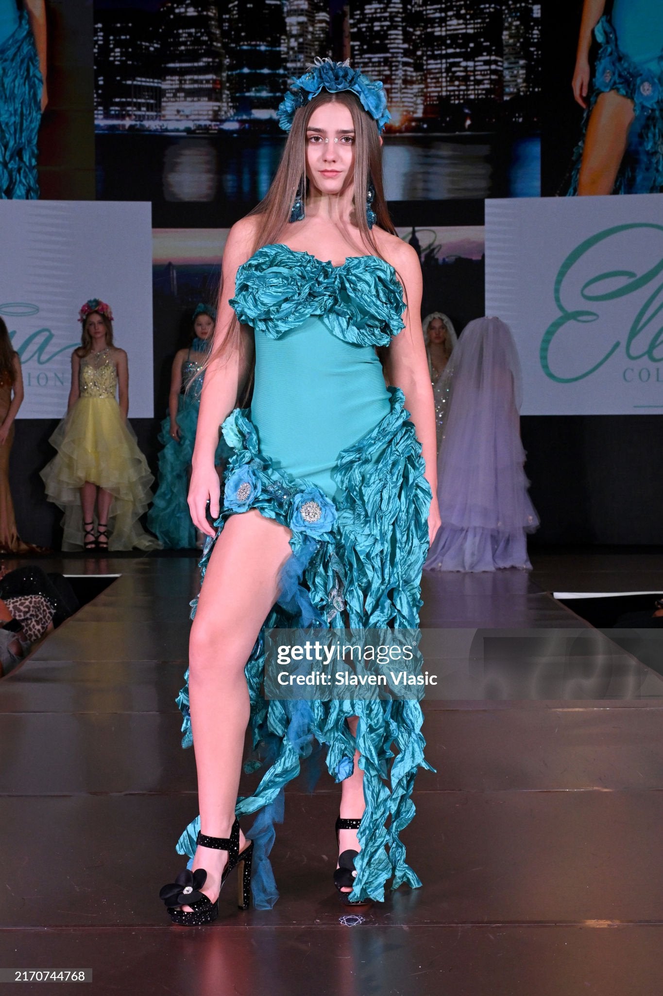 Aqua Dress Runway 2024 - Lex
