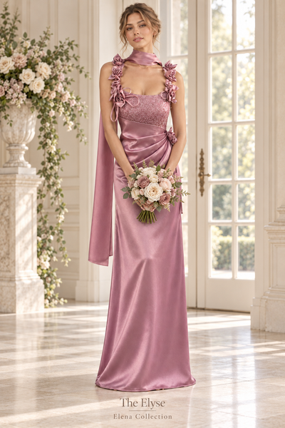 The Elyse | Couture Bridesmaid & Evening Gown