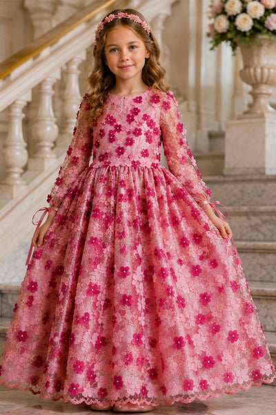 The Rosalie Bloom Gown

Couture Floral Flower Girl Dress | One of One | Ready to Ship
