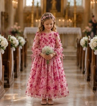 The Rosalie Bloom Gown

Couture Floral Flower Girl Dress | One of One | Ready to Ship