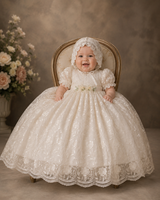 The Elizabeth  - Heirloom Christening Gown
