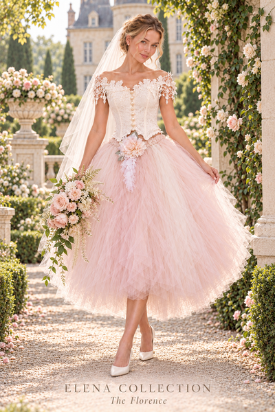 THE FLORENCE
Couture Two-Piece Bridal Ensemble