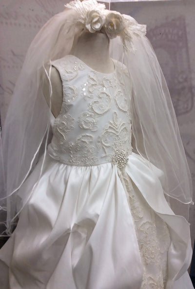 The Seraphina Communion Gown & Veil
