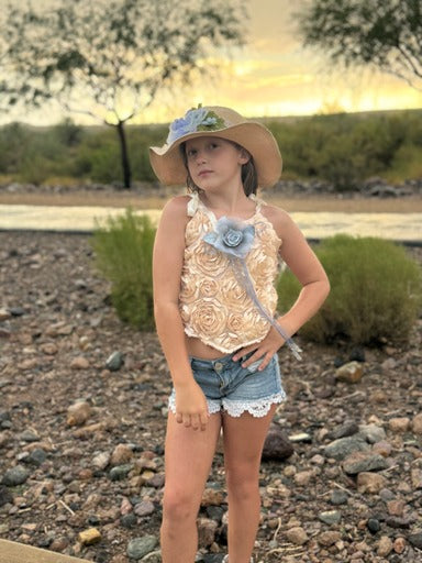 Girls Corset Top - Twinkle
