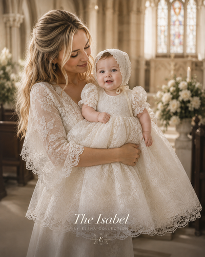 The Isabel  -  Christening Gown