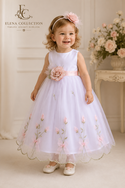 The Liz | Organza Baby Dress