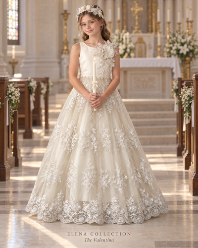 THE VALENTINA COMMUNION DRESS